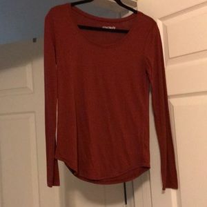 Burnt Orange long sleeve